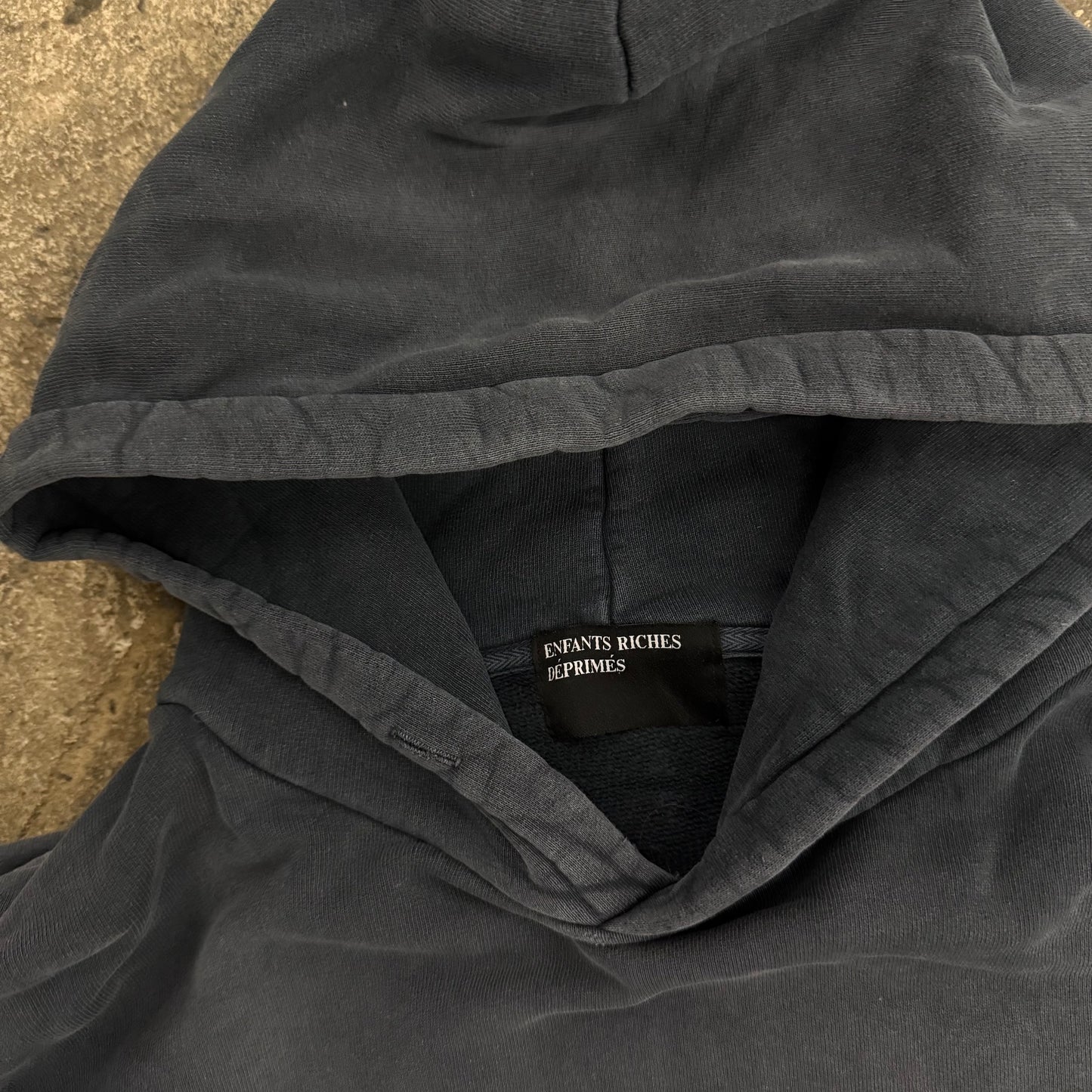 Enfants Riches Deprimes Faded Logo Hoodie