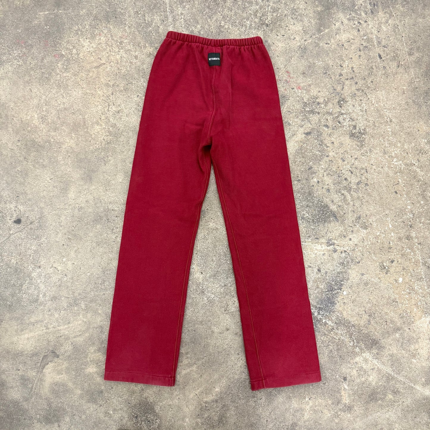 Vetements Spell Out Sweatpants