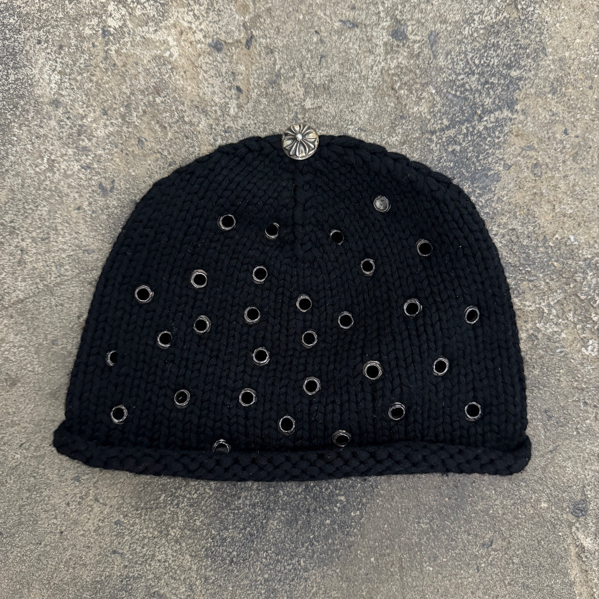Chrome Hearts ‘Rivet’ Cashmere Beanie