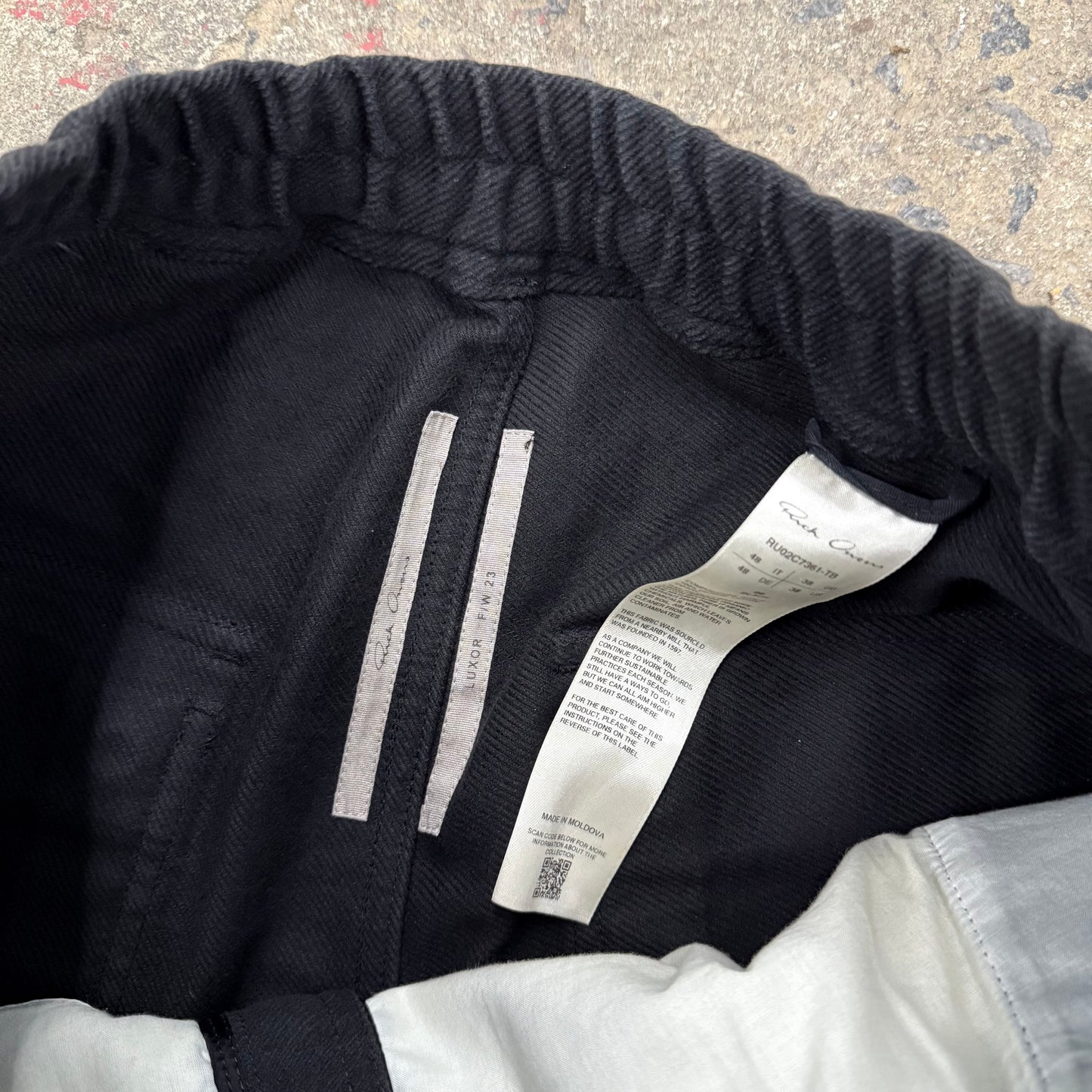 Rick Owens Faded Bela Pants