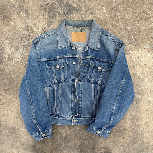 Balenciaga AW16 Denim ‘Swing’ Jacket