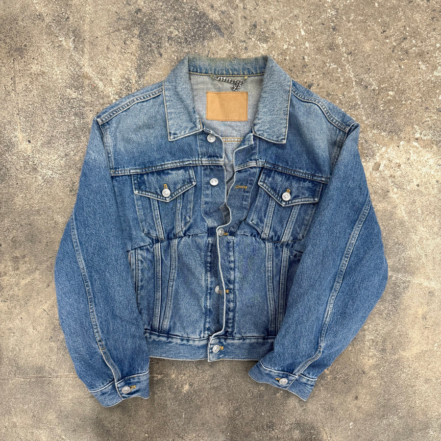 Balenciaga AW16 Denim ‘Swing’ Jacket