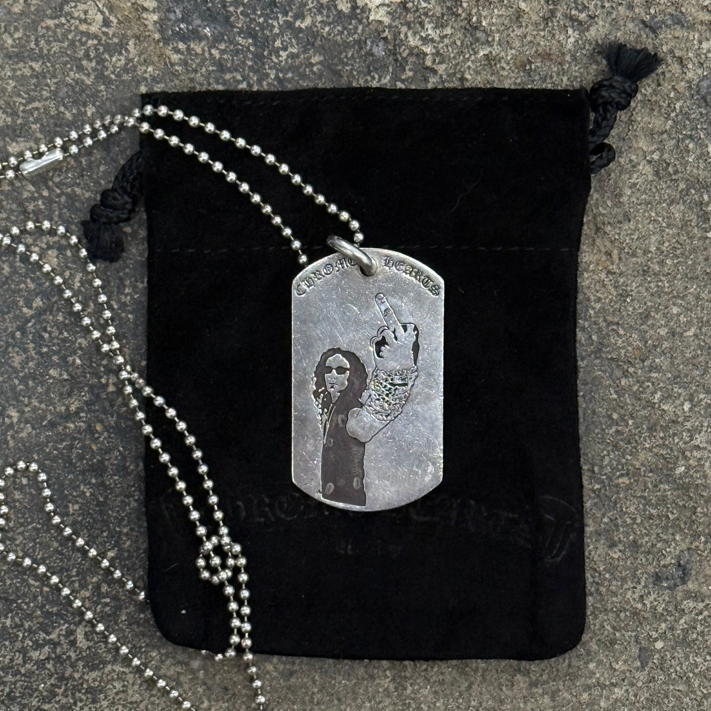 Chrome Hearts ‘Richard Stark’ Dogtag