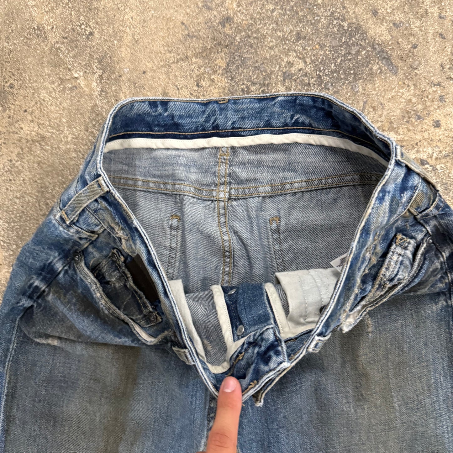 Rick Owens ‘Mud SLAB’ Denim
