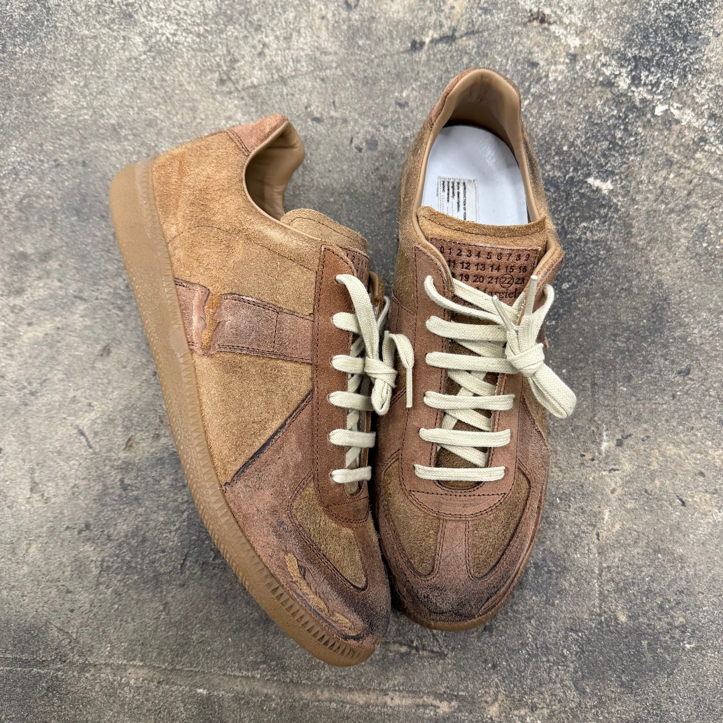 Maison Margiela Suede Distressed GAT