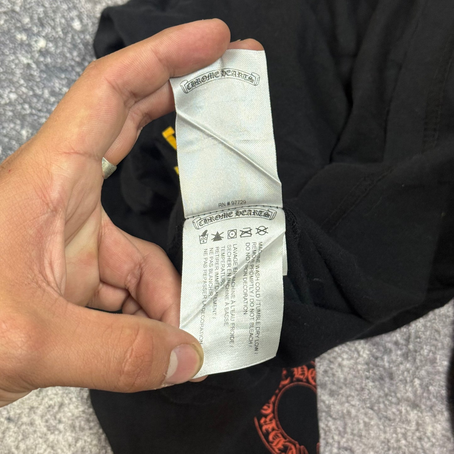 Chrome Hearts ‘Gradient T Bar’ Longsleeve