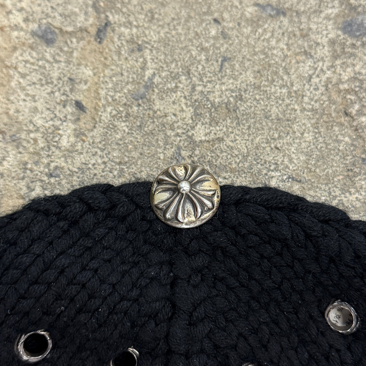 Chrome Hearts ‘Rivet’ Cashmere Beanie