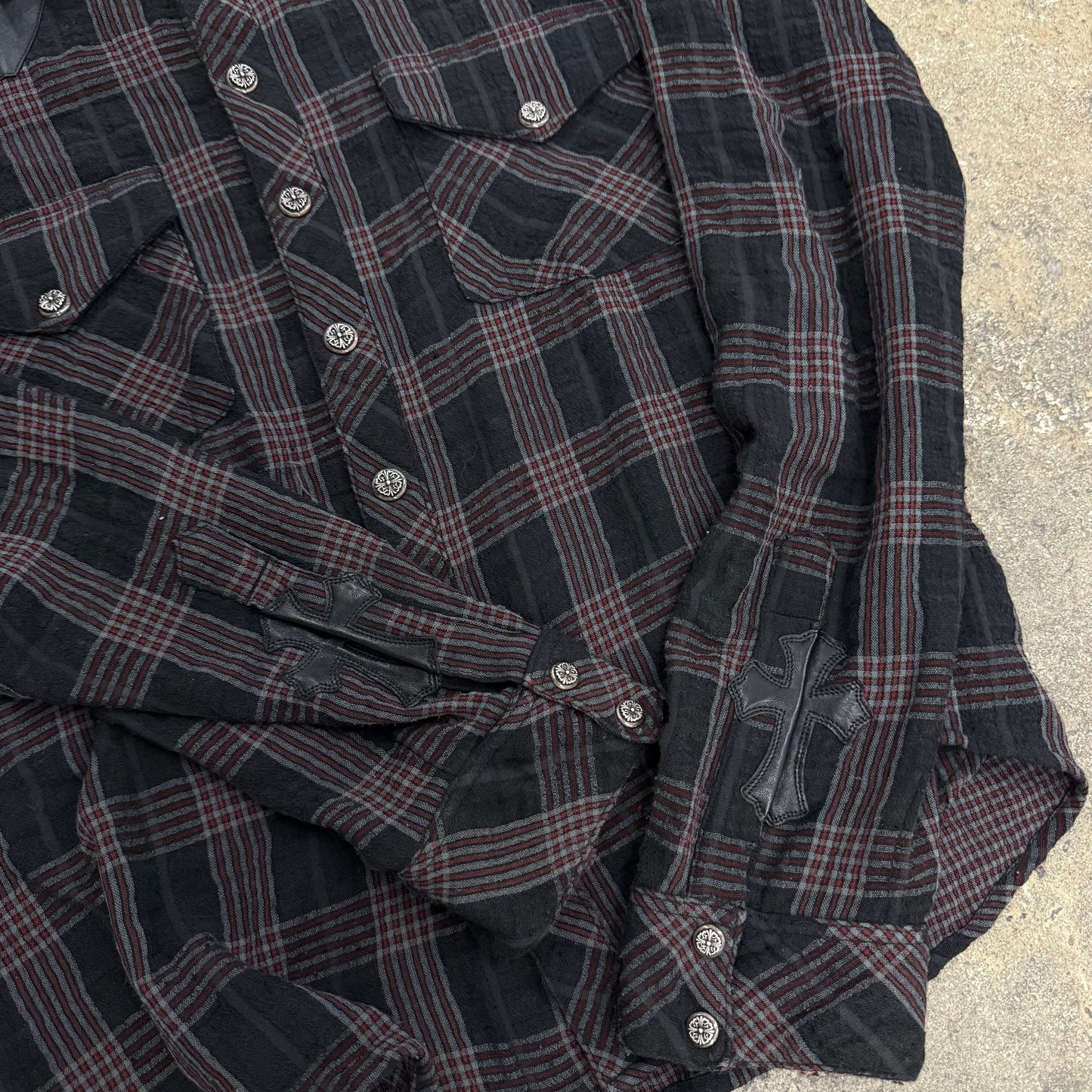 Chrome Hearts Plaid Flannel