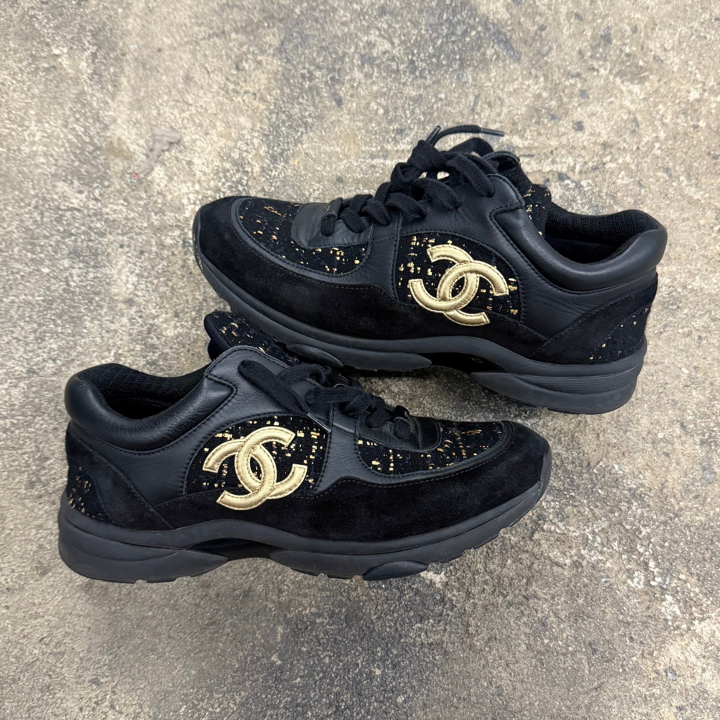 Chanel CC ‘Tweed’ Trainer