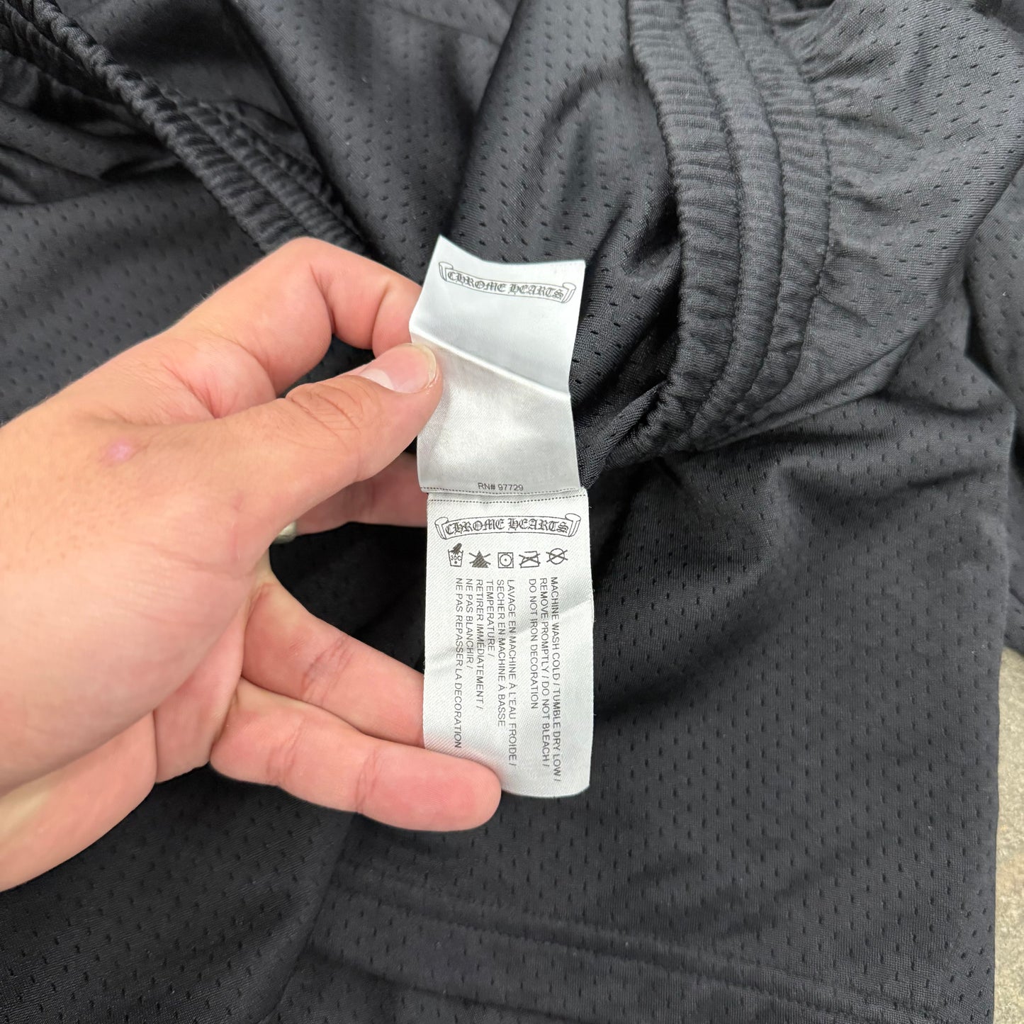 Chrome Hearts Jersey Mesh Shorts