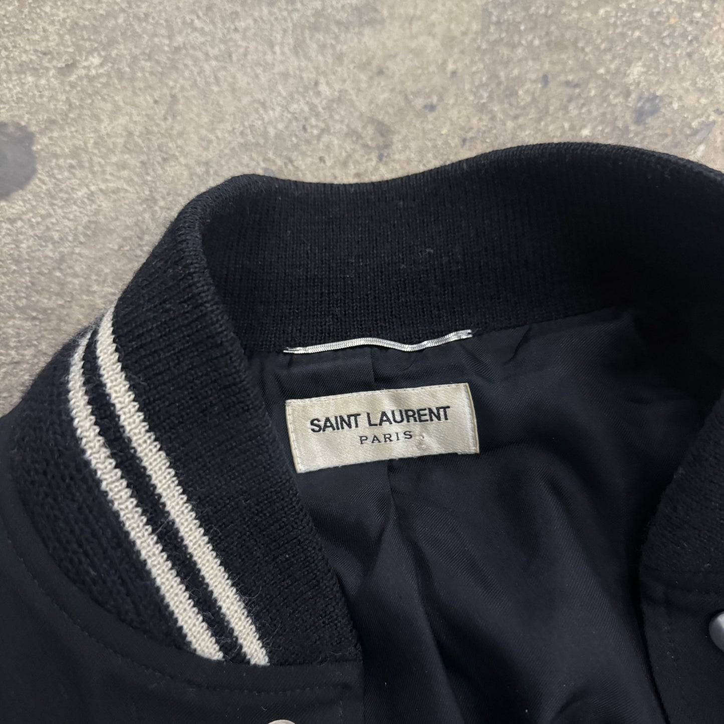 Saint Laurent SS14 Teddy Jacket