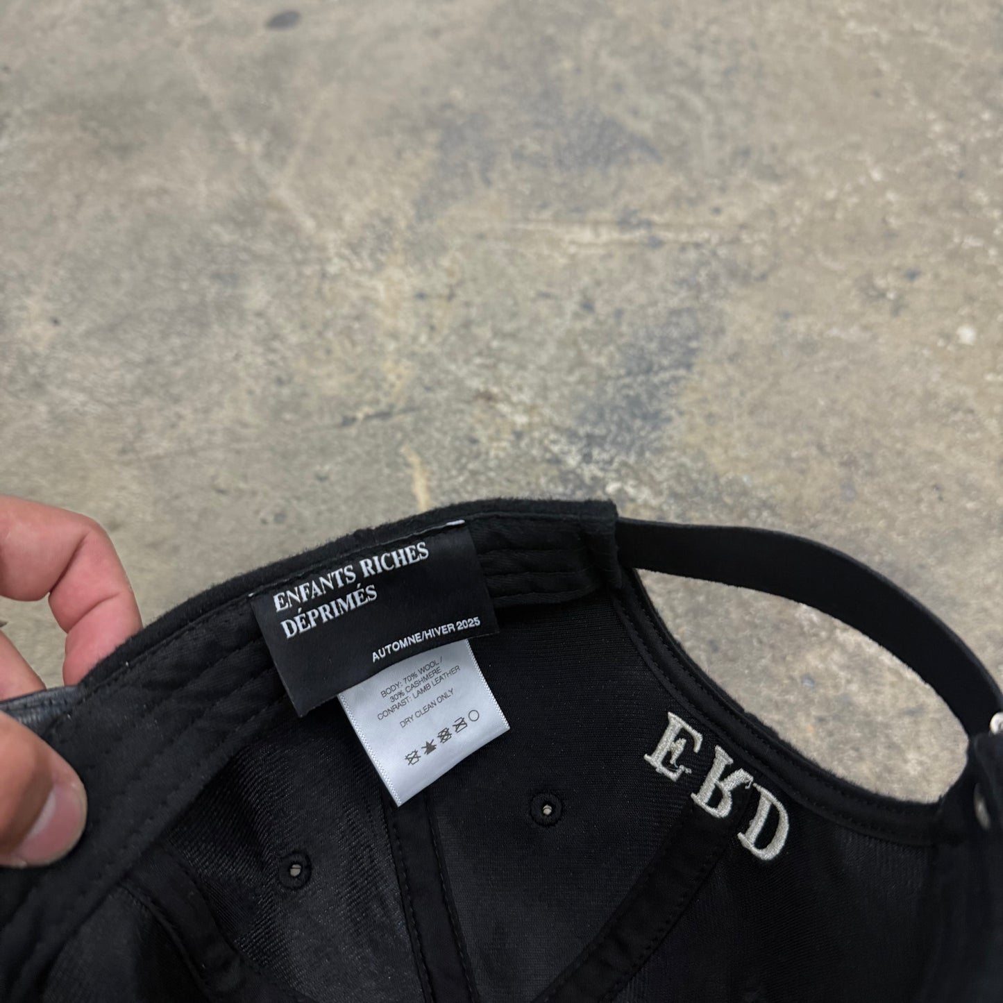 Enfants Riches Deprimes ‘Lord Kill the Pain’ Loro Piana Hat