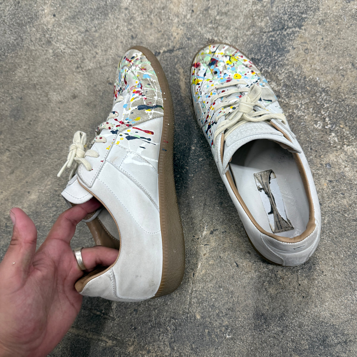 Maison Margiela Heather Splatter Paint GAT
