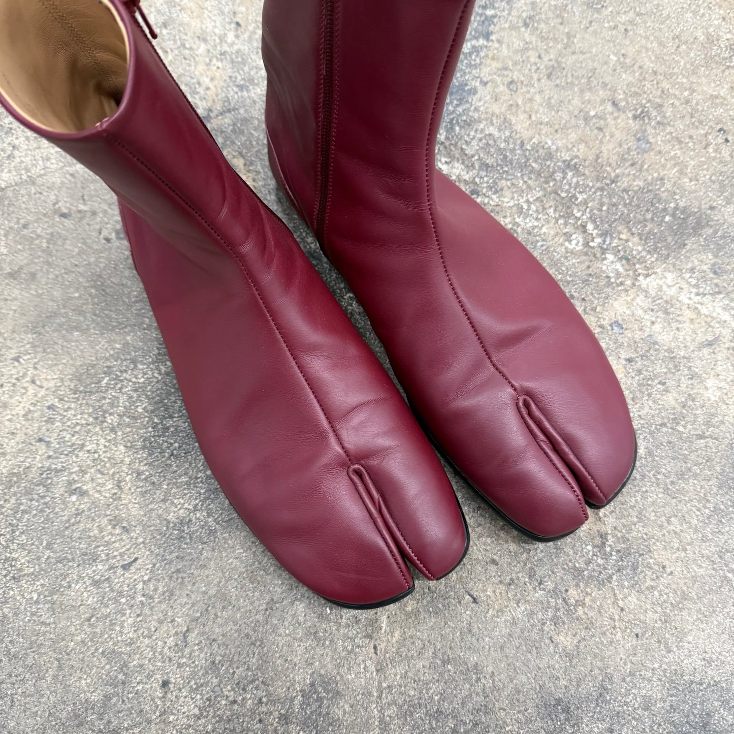 Maison Margiela Red Tabi Boots