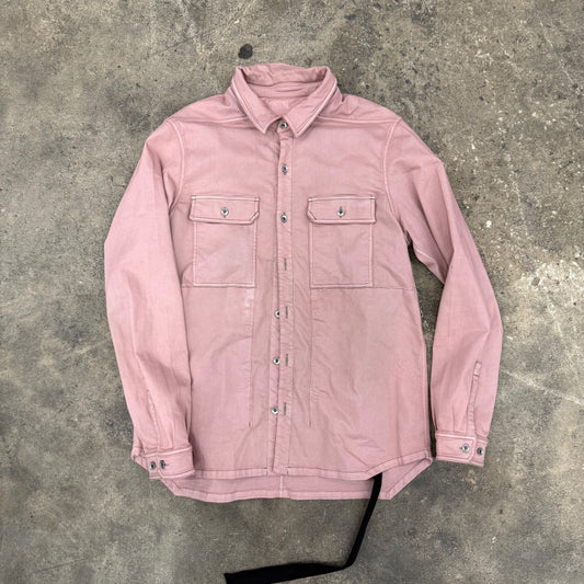 Rick Owens Pink Outershirt
