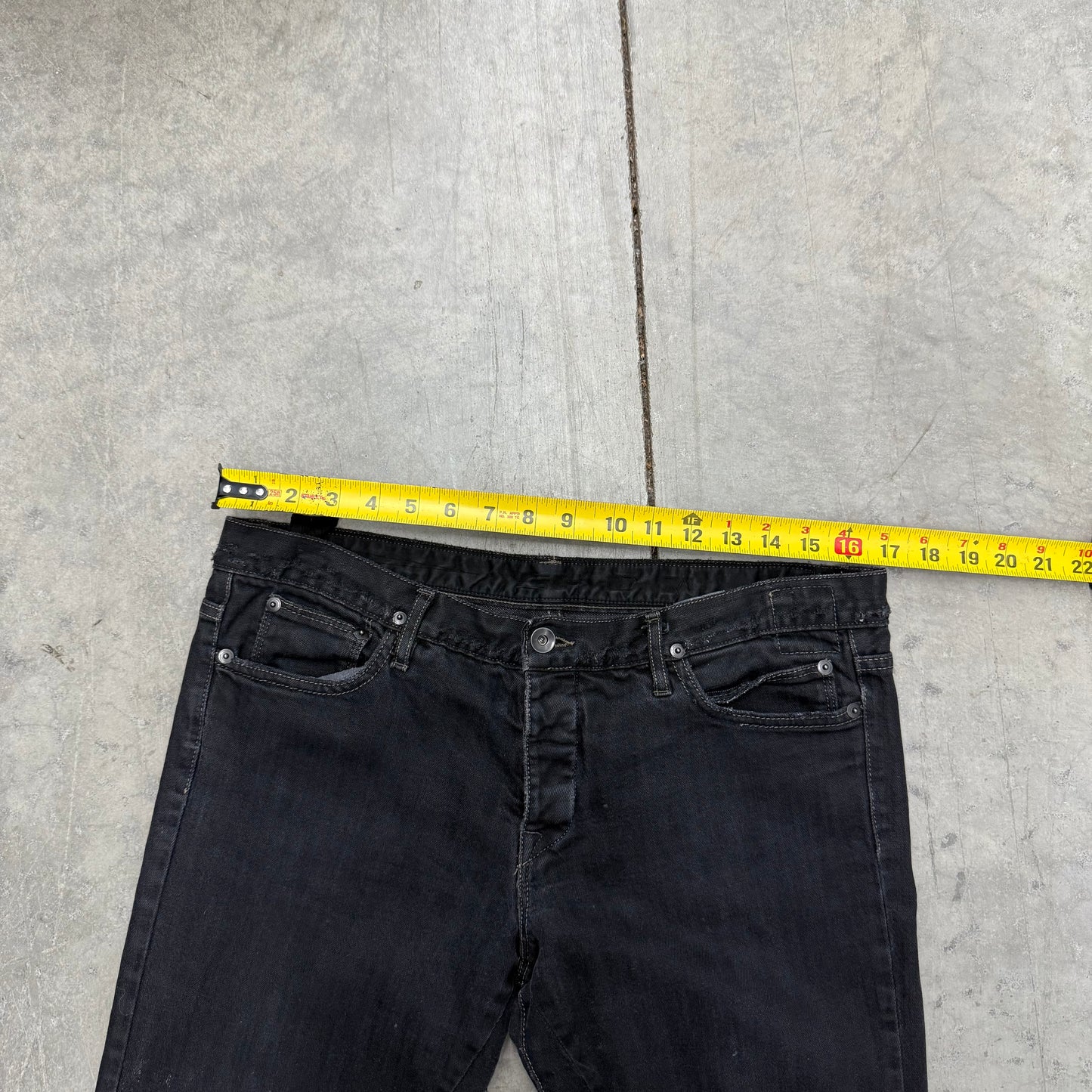 Rick Owens SS10 Dark Wash Detroit Denim