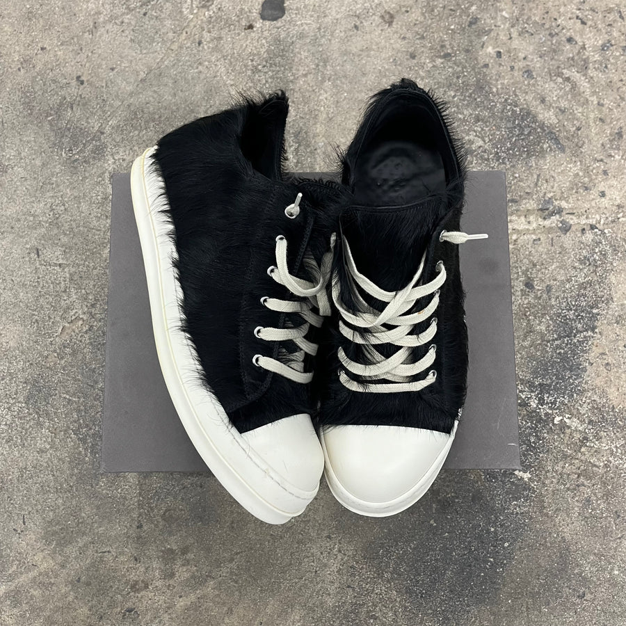 Rick Owens Pony Hair Ramones