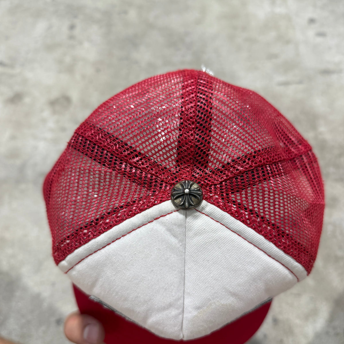 Chrome Hearts ‘CH’ Red Trucker