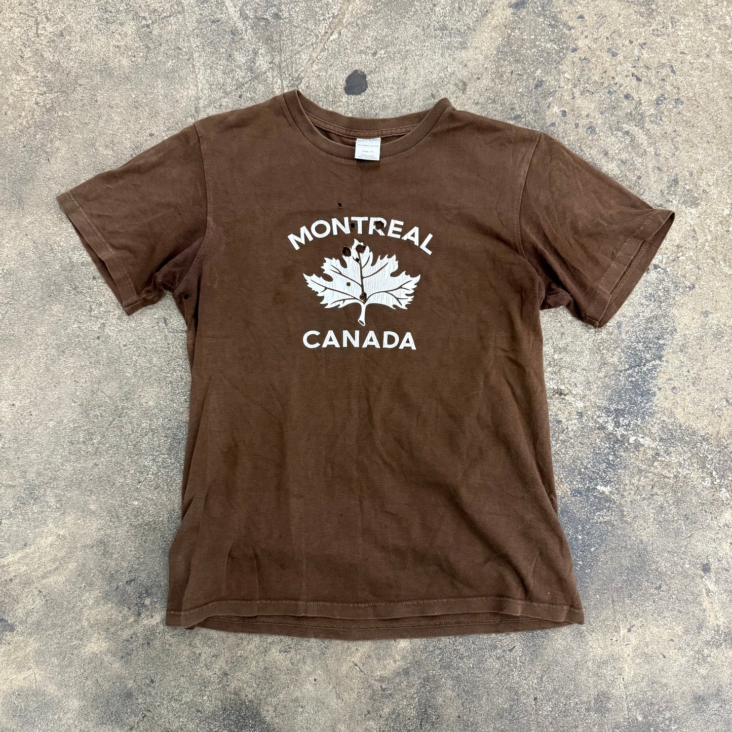 Number (N)ine SS01 ‘Montreal Canada’ Tee