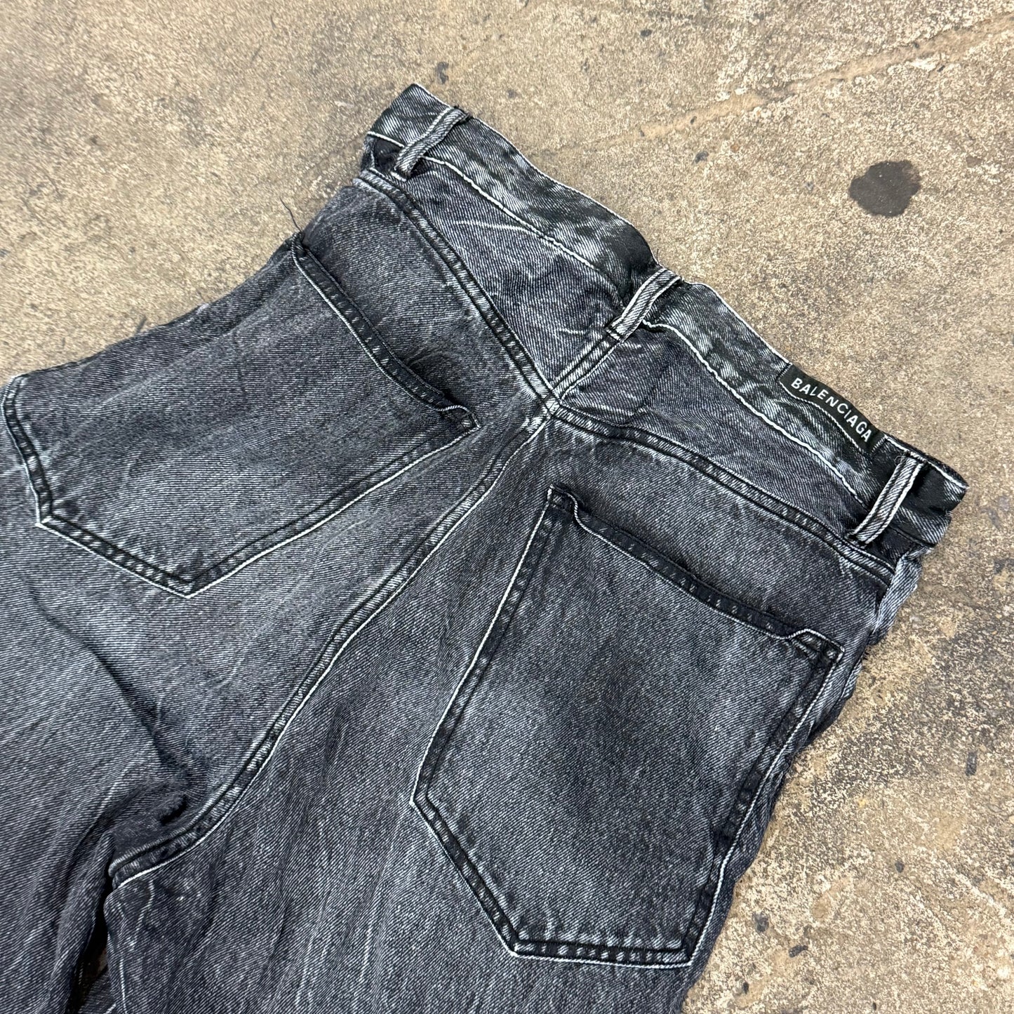 Balenciaga Trompe Loiel Denim