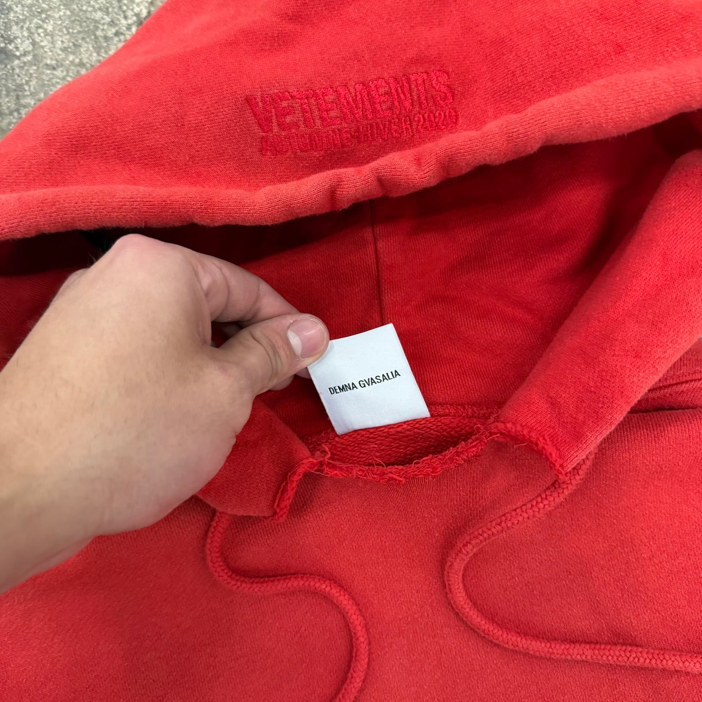 Vetements Sample Coke Hoodie