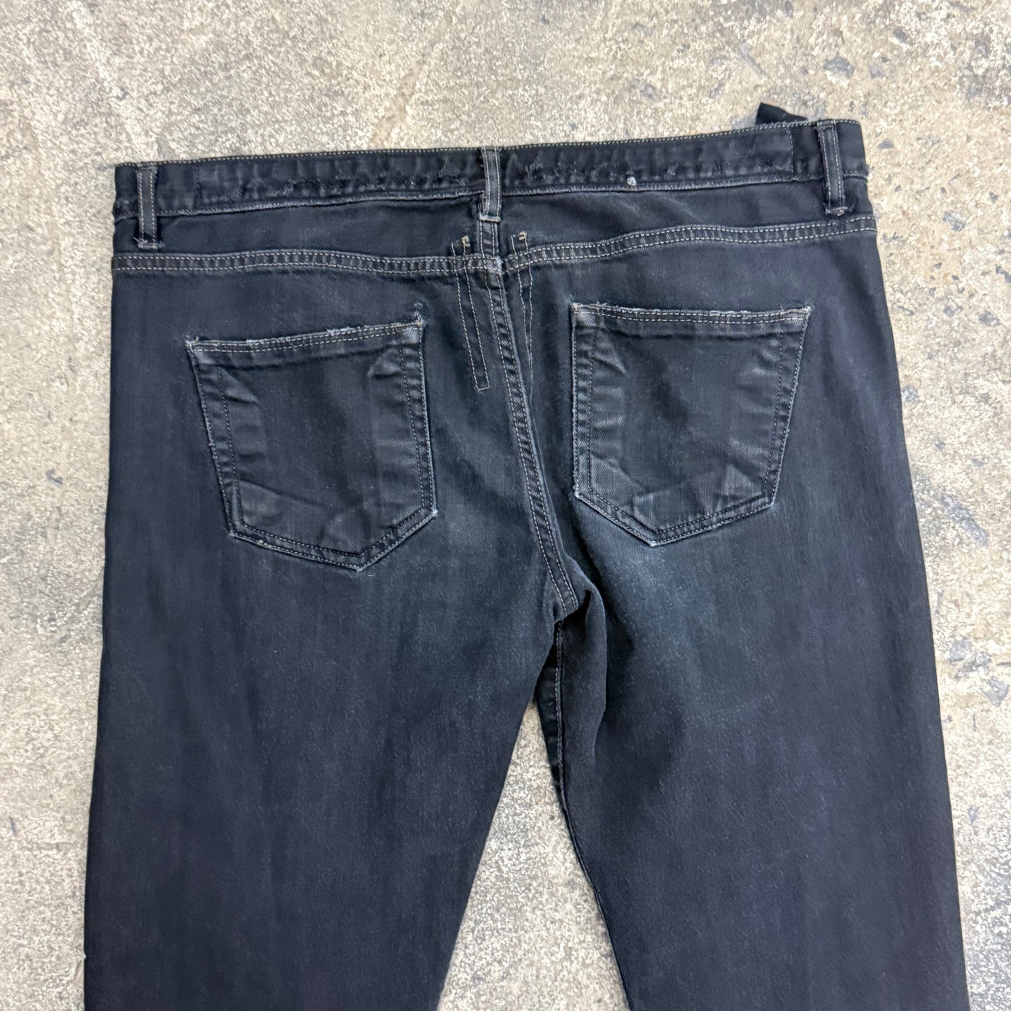 Rick Owens SS10 Dark Wash Detroit Denim