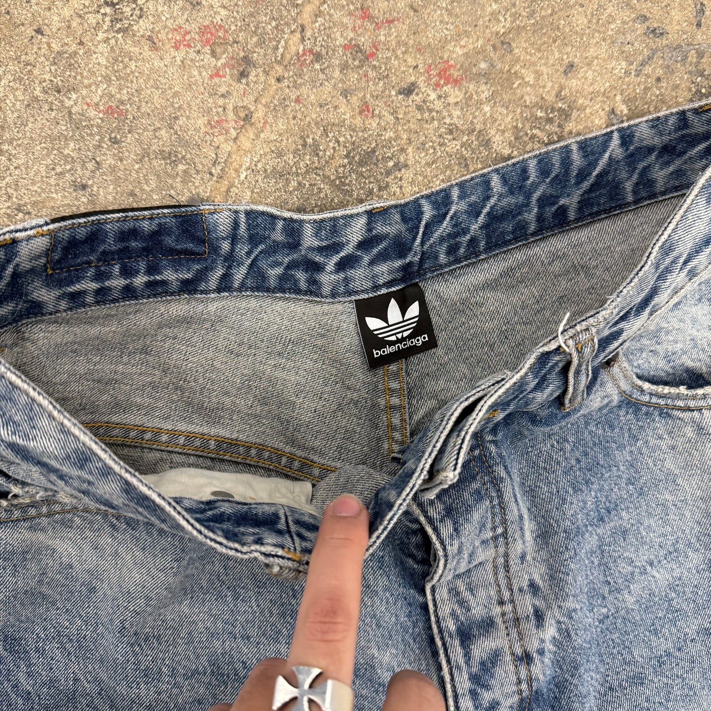 Balenciaga Adidas Denim