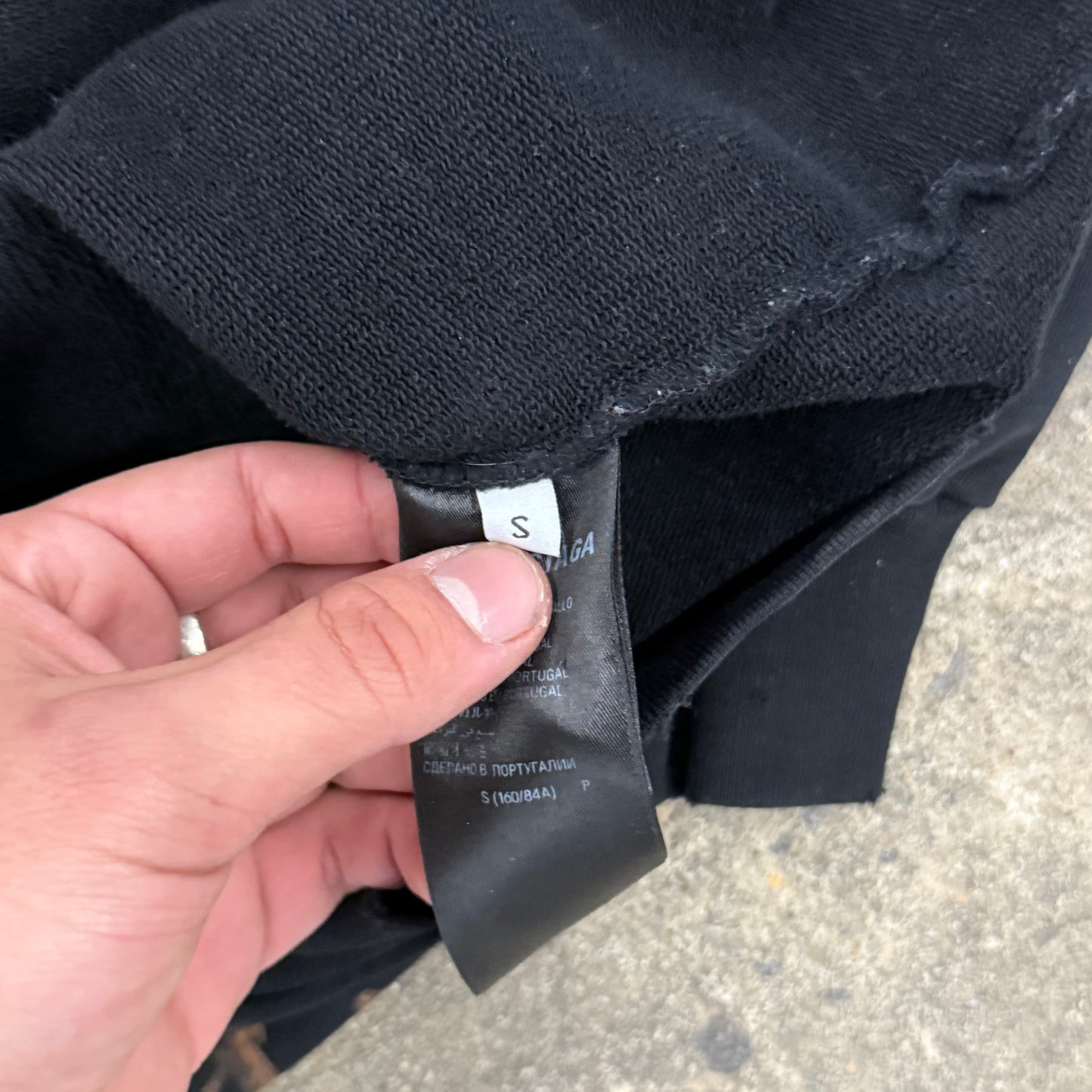 Balenciaga Dirty Metal Zipup