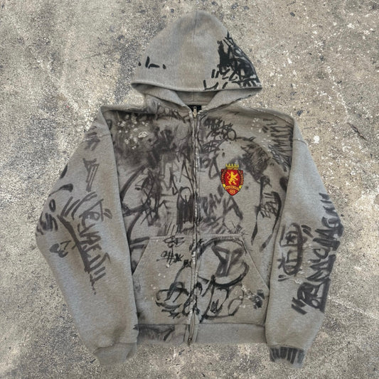 Balenciaga Graffiti Zipup