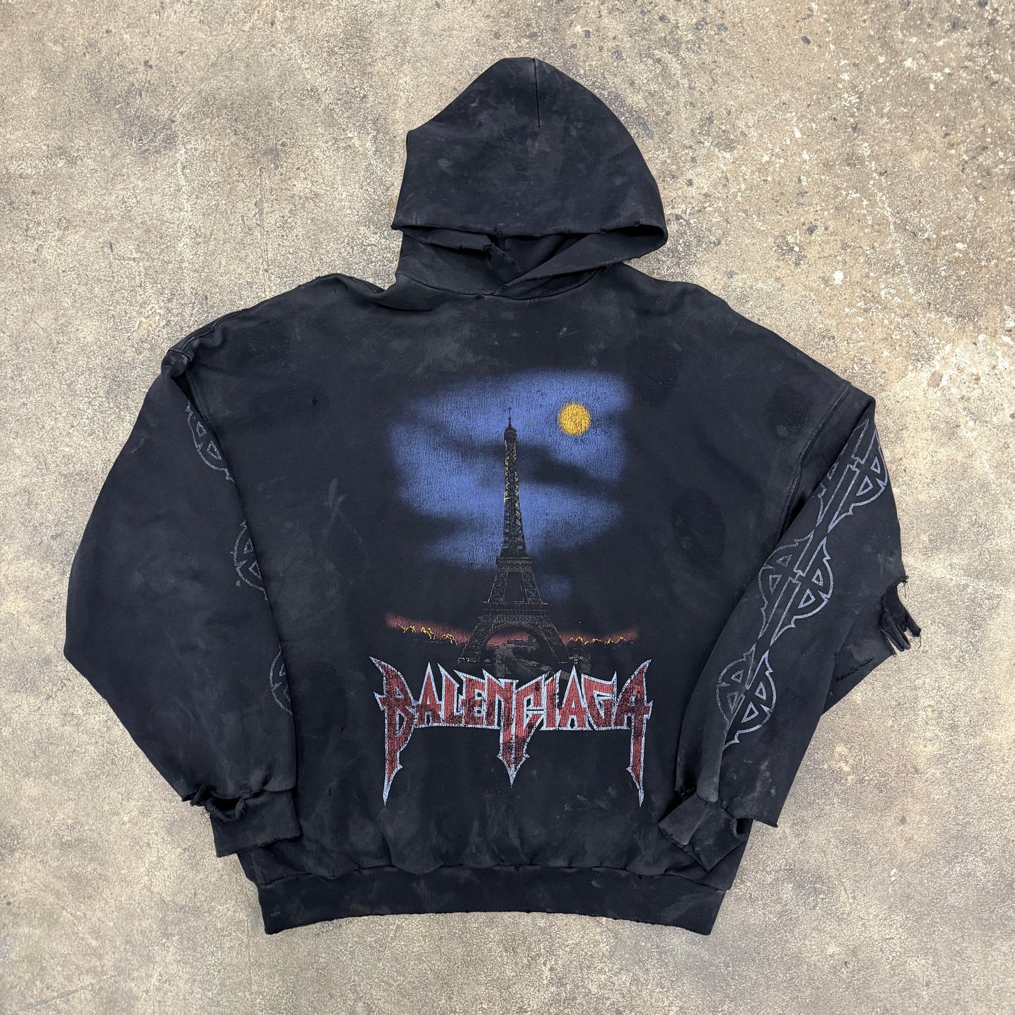 Balenciaga Paris Moon Hoodie