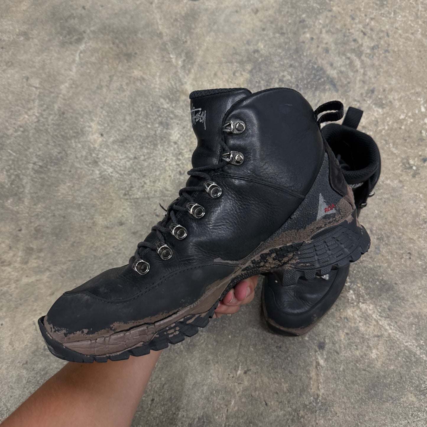 Stussy x ROA Andreas Boot