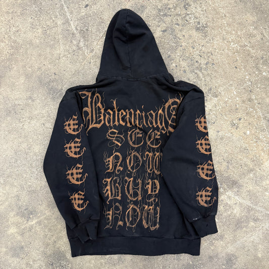 Balenciaga Dirty Metal Zipup