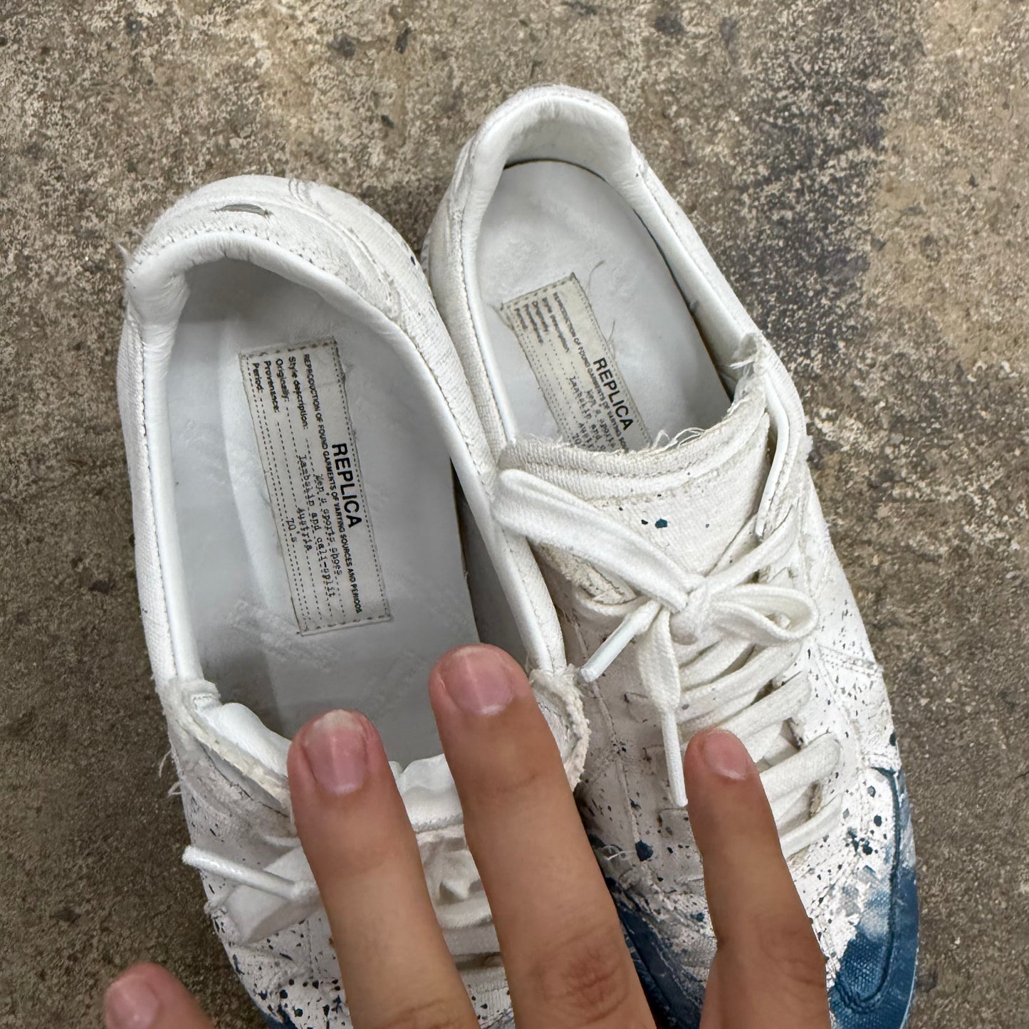 Maison Margiela Splatter Paint GAT