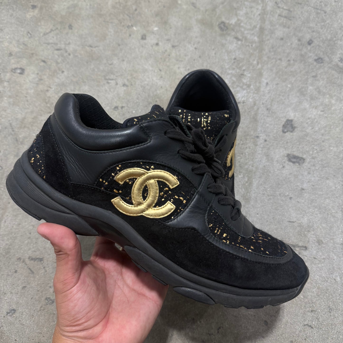 Chanel CC ‘Tweed’ Trainer