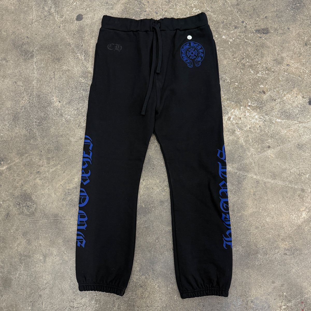 Chrome Hearts ‘Blue’ Script Sweatpants