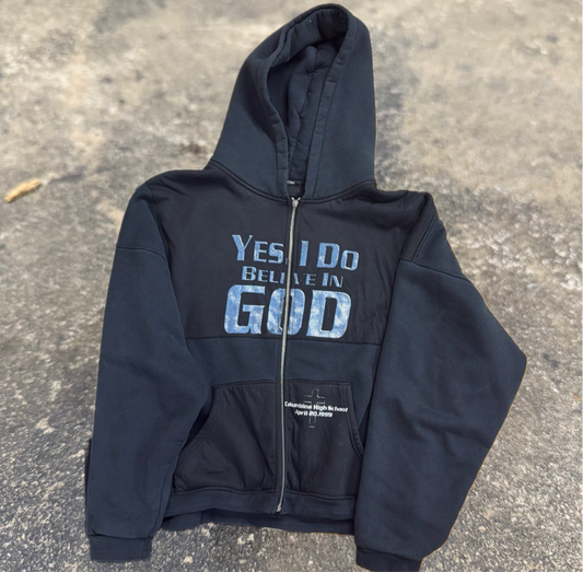 Enfants Riches Deprimes Yes I Do Believe In God Zipup