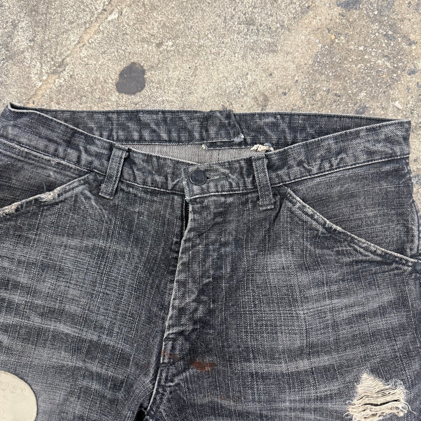Number (N)ine Give Peace a Chance Denim