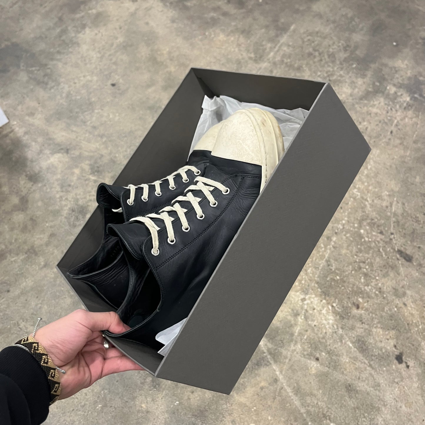 Rick Owens Mainline Ramones Low