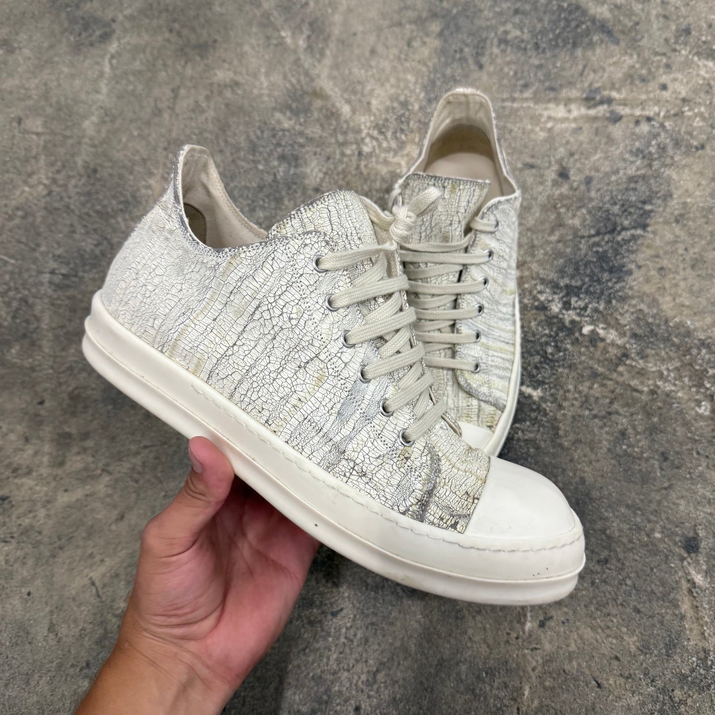 Rick Owens ‘Cracked’ Ramones Low