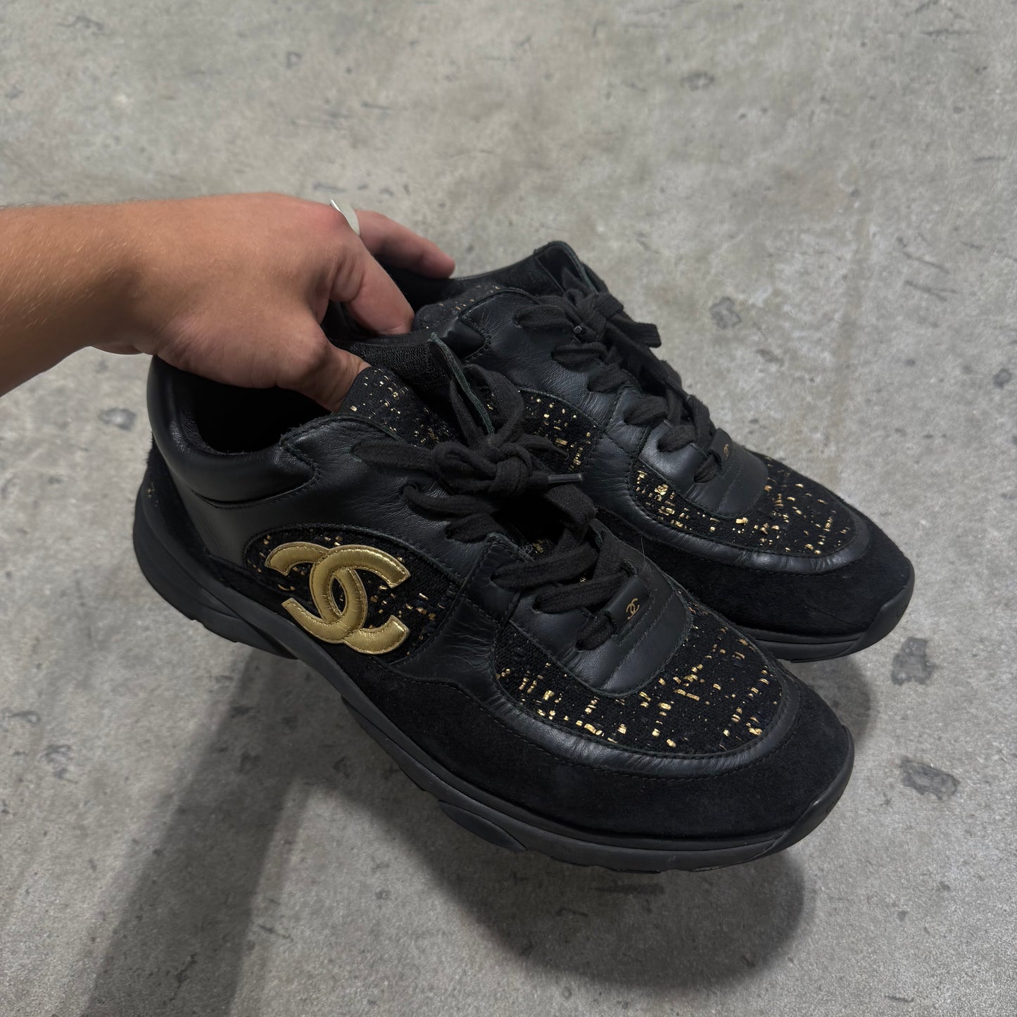 Chanel CC ‘Tweed’ Trainer