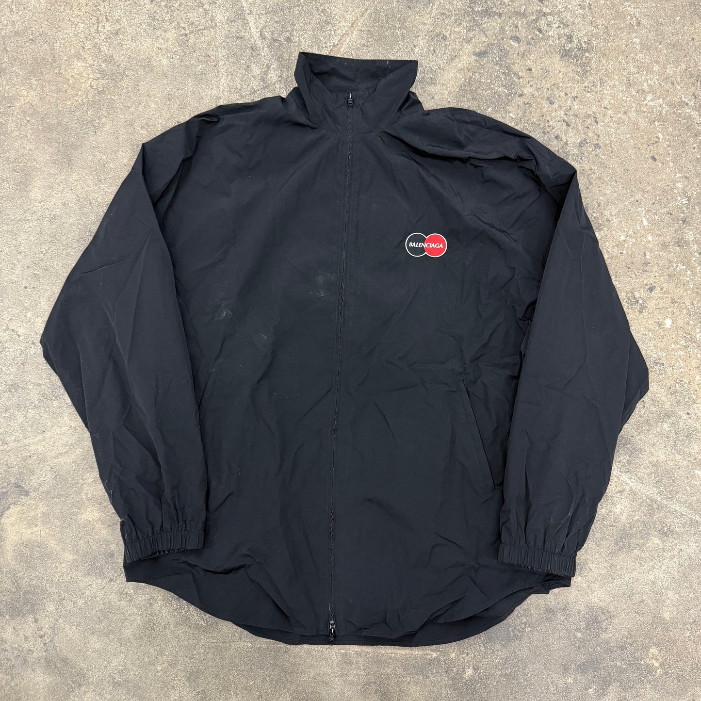 BALENCIAGA ‘Mastercard’ Track Jacket