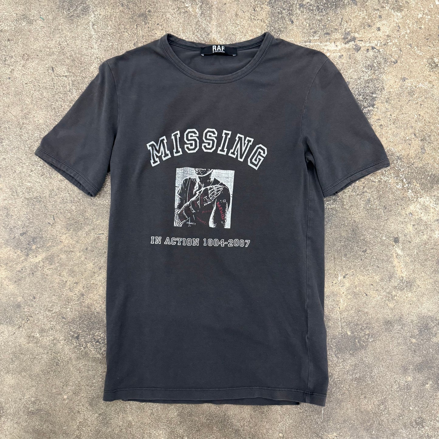 RAF Simon’s SS07 Missing in Action  tee