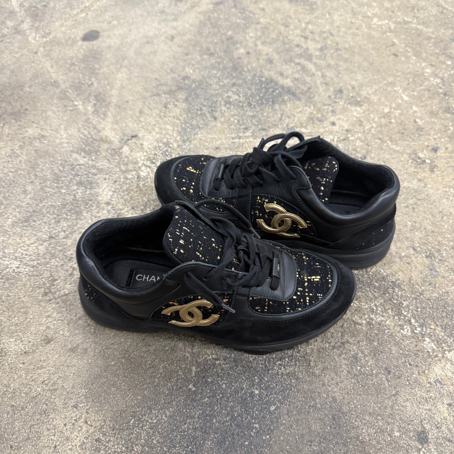 Chanel CC ‘Tweed’ Trainer