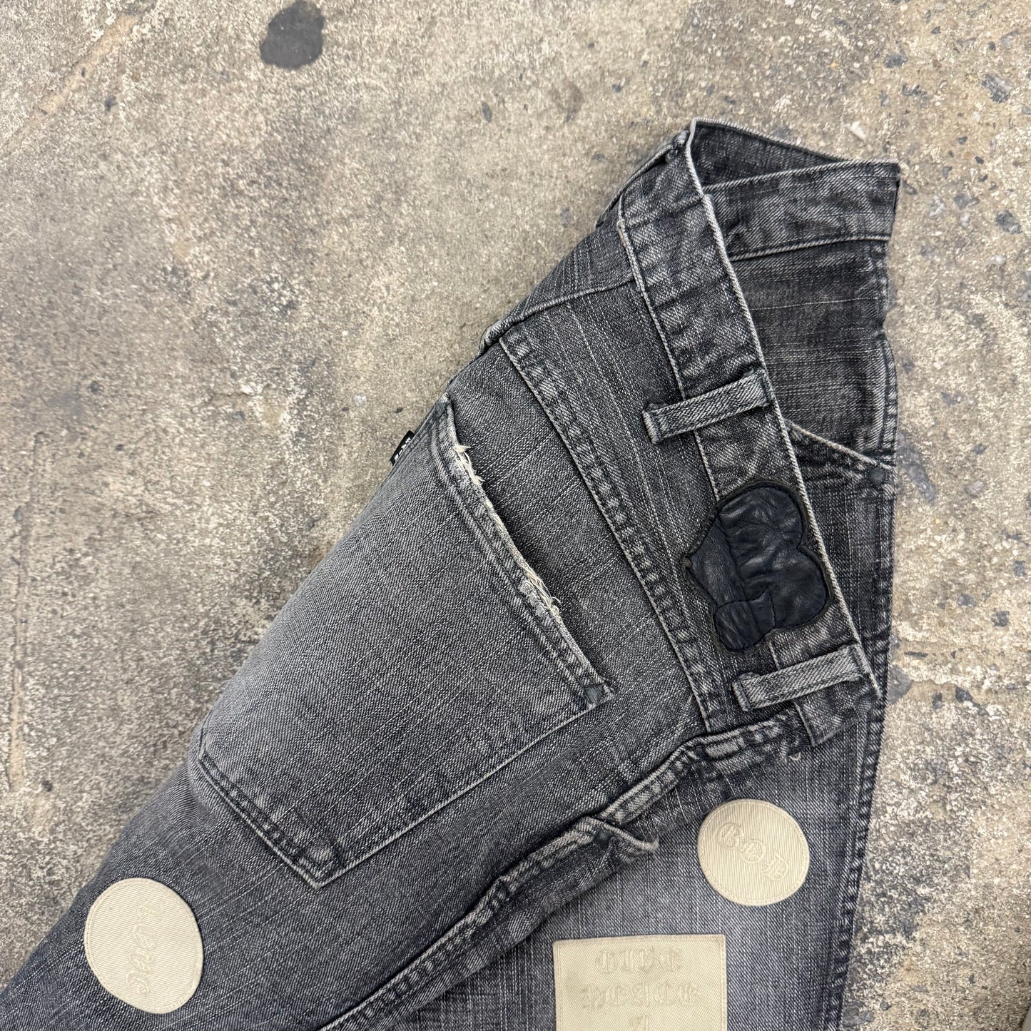 Number (N)ine Give Peace a Chance Denim