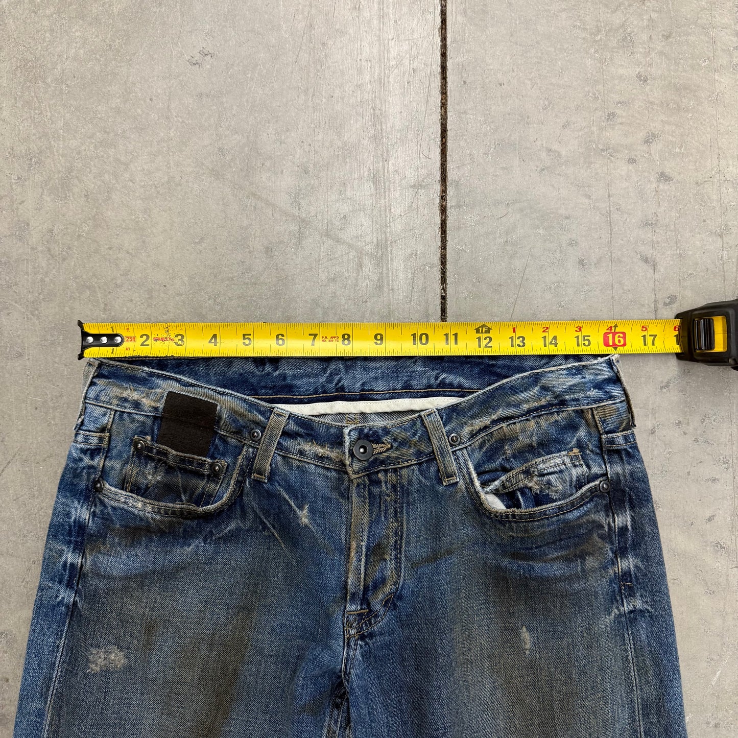 Rick Owens ‘Mud SLAB’ Denim
