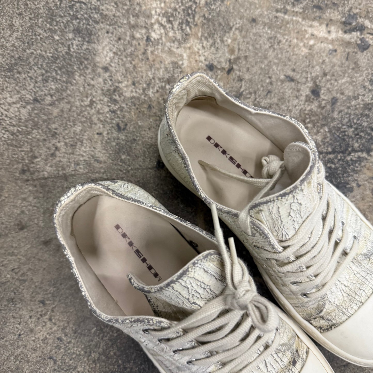 Rick Owens ‘Cracked’ Ramones Low