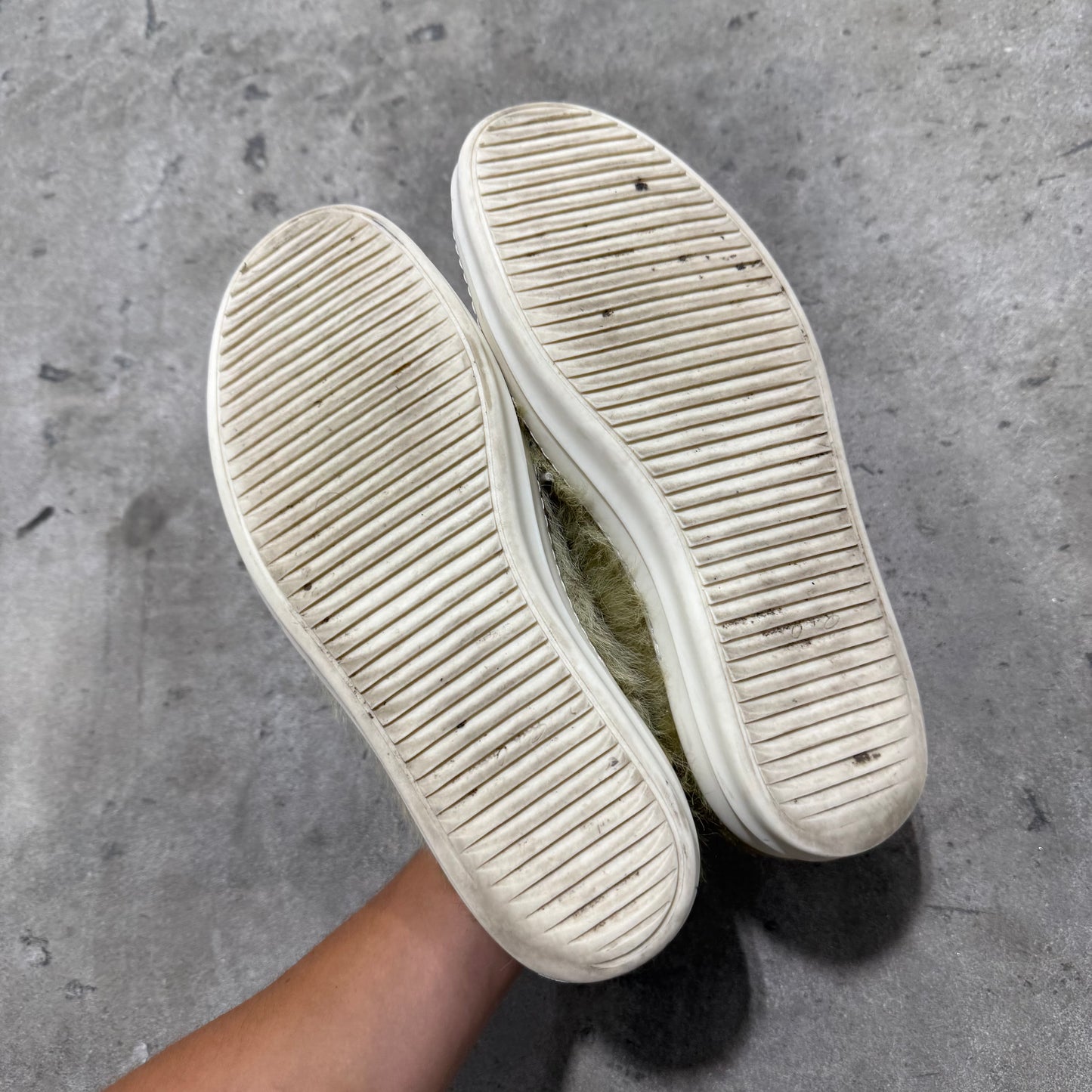 Rick Owens ‘Fur’ Mainline Vintage Sneaker