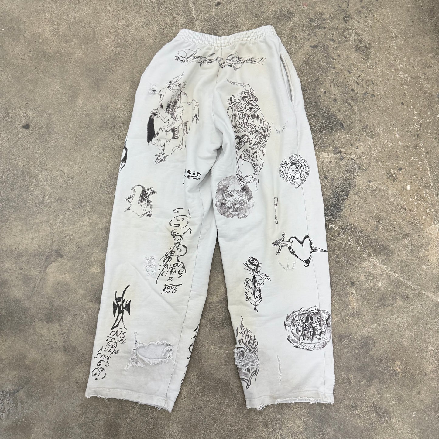 Balenciaga Tattoo Sweatpants