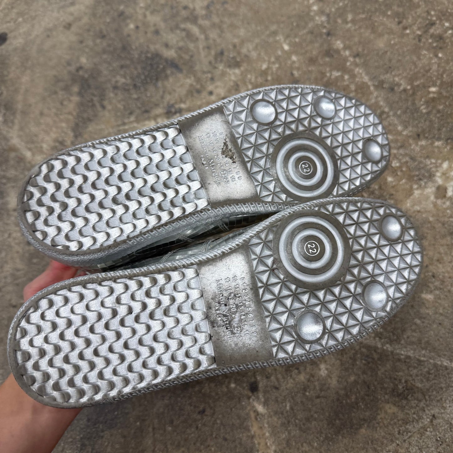 Maison Margiela Silver Metallic GAT