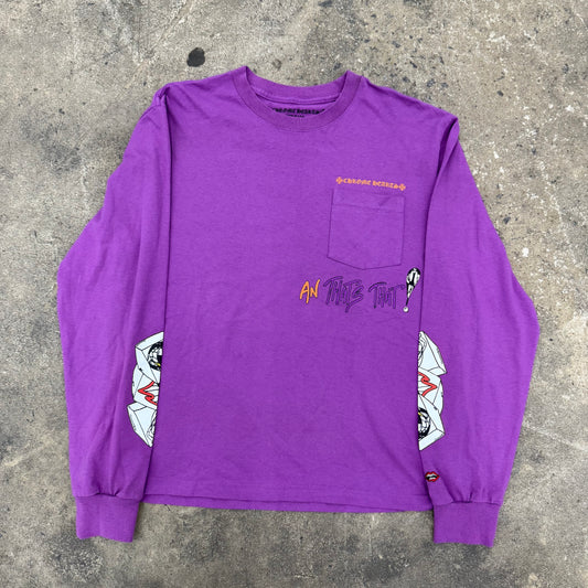Chrome Hearts Matty Boy ‘I Want More not Less’ Longsleeve Shirt